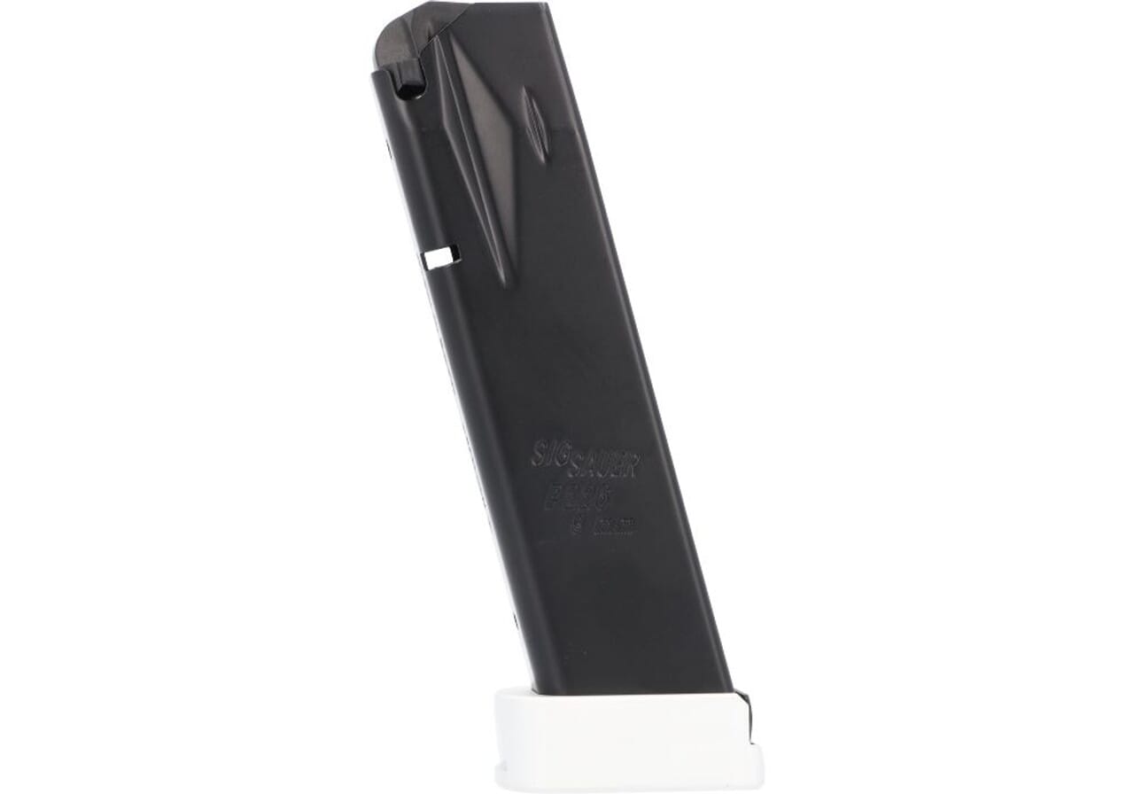 SIG MAGAZINE P226 9MM 20 RD STEEL ALUMINUM BASEPLATE WHT - Nettbutikk ...